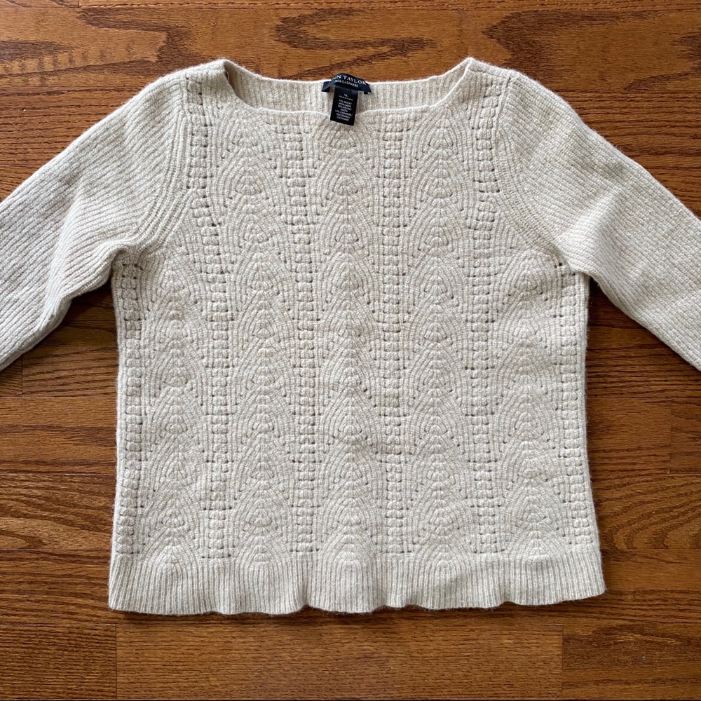 Cashmere Ann Taylor sweater